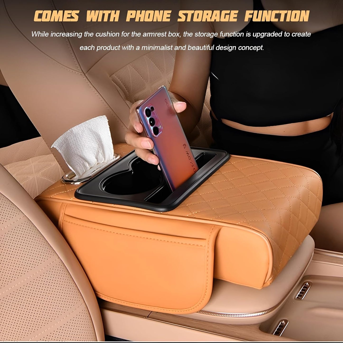 ComfortDrive Armrest Organizer