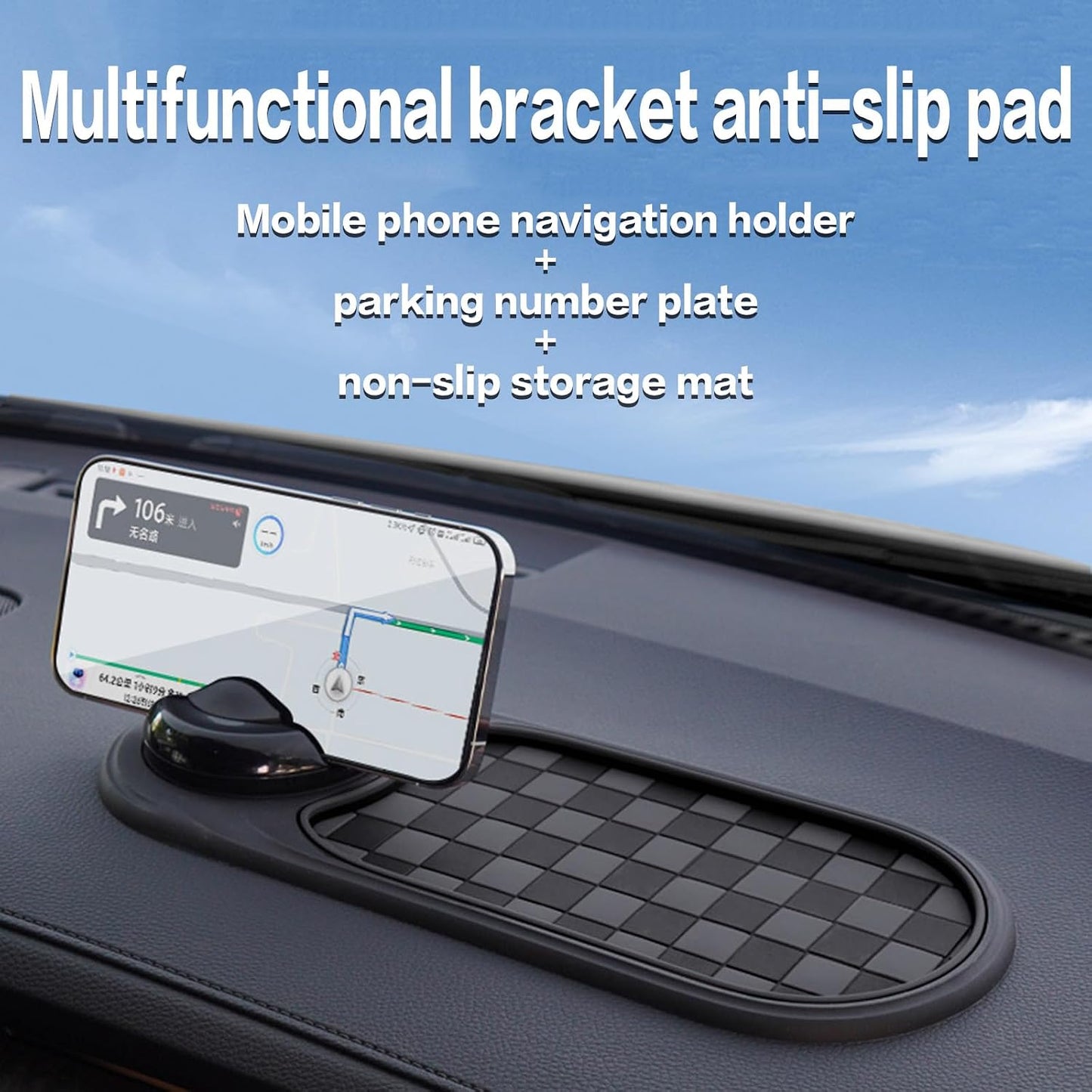 GripPro Car Dash Mat Holder