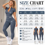 Women’s Premium Sculpting Zip-Front Gym Bodysuit