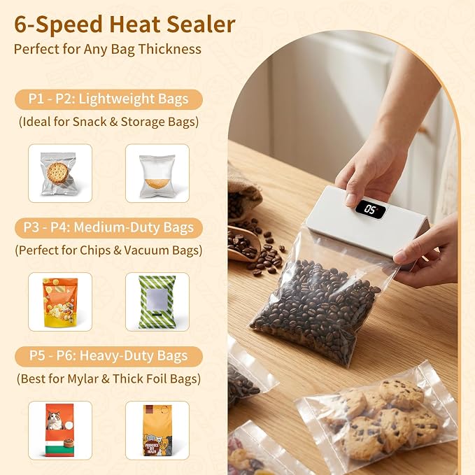 Rechargeable Mini Bag Sealer