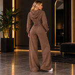 Women’s Hoodie & Wide-Leg Co-Ord Set