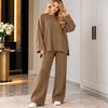 Crewneck Sweater and Pants Lounge Set