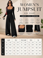 Square Neck Knit Jumpsuit