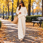 Crewneck Sweater and Pants Lounge Set