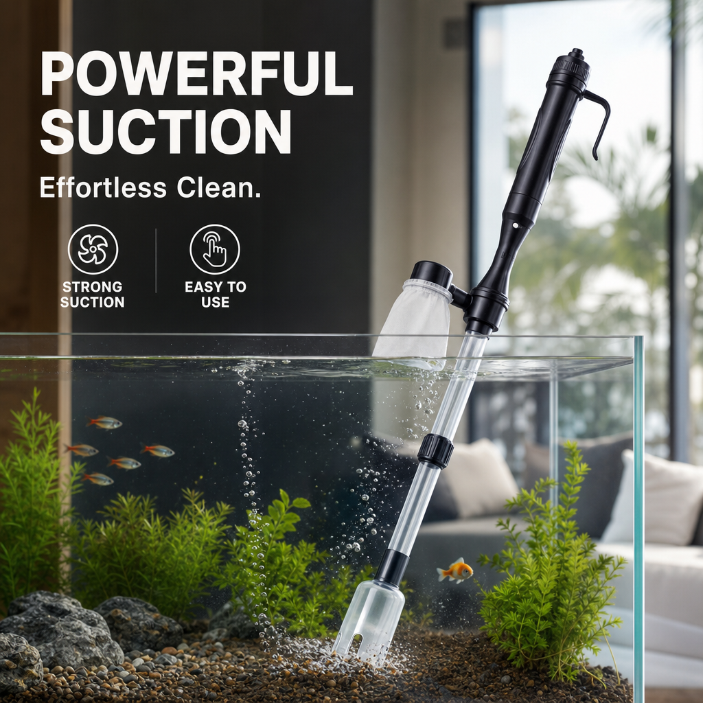 AquaPro Electric Gravel Tank Cleaner