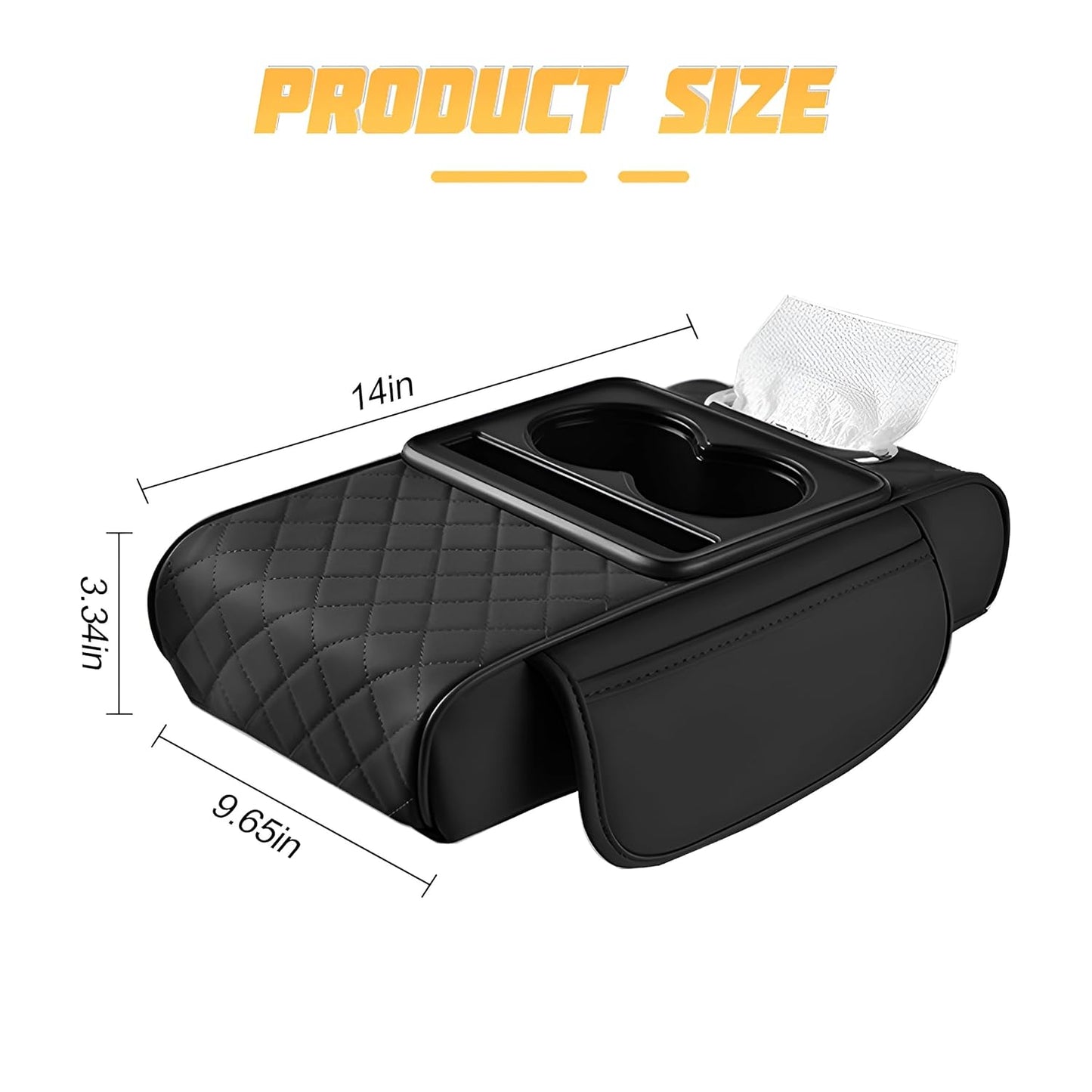 ComfortDrive Armrest Organizer