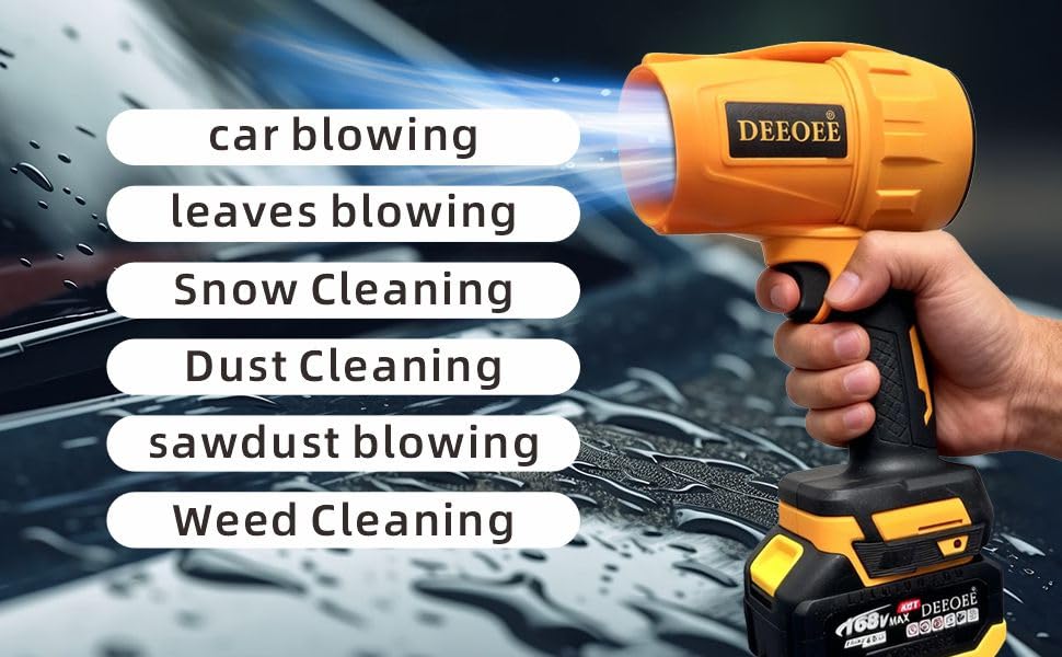PowerGrip Portable Leaf Blower
