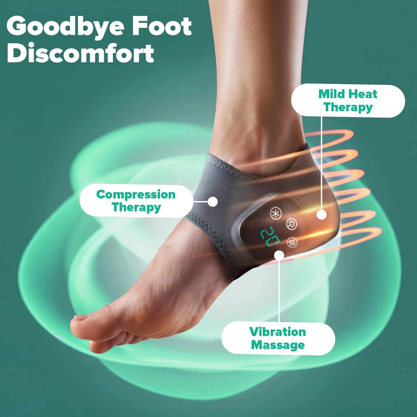 FootRenew Wireless Recovery Wrap Pro
