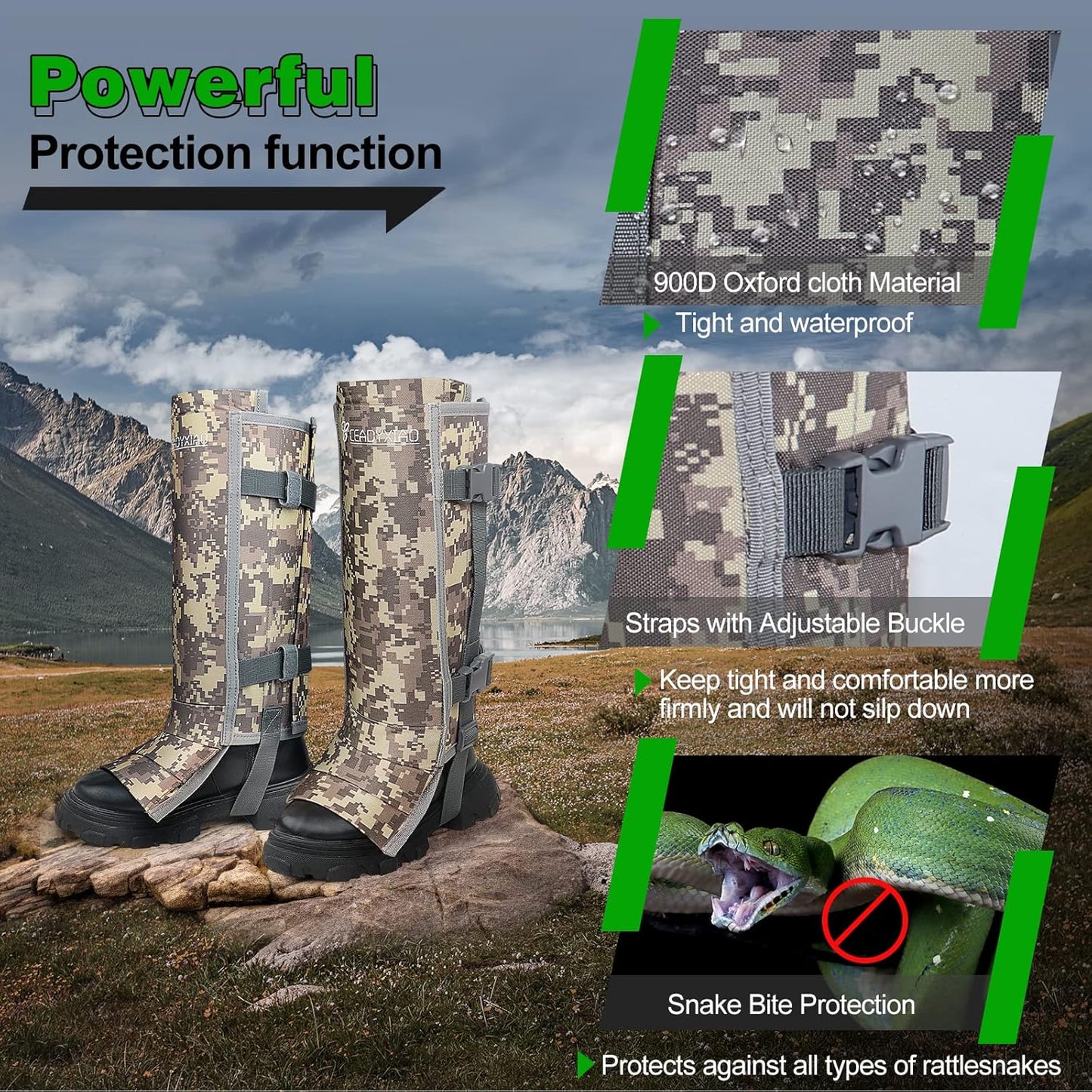 TrailGuard Snake Gaiters