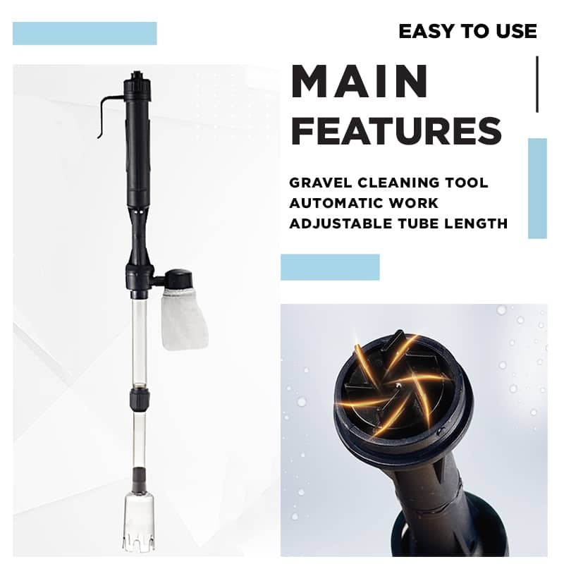 AquaPro Electric Gravel Tank Cleaner