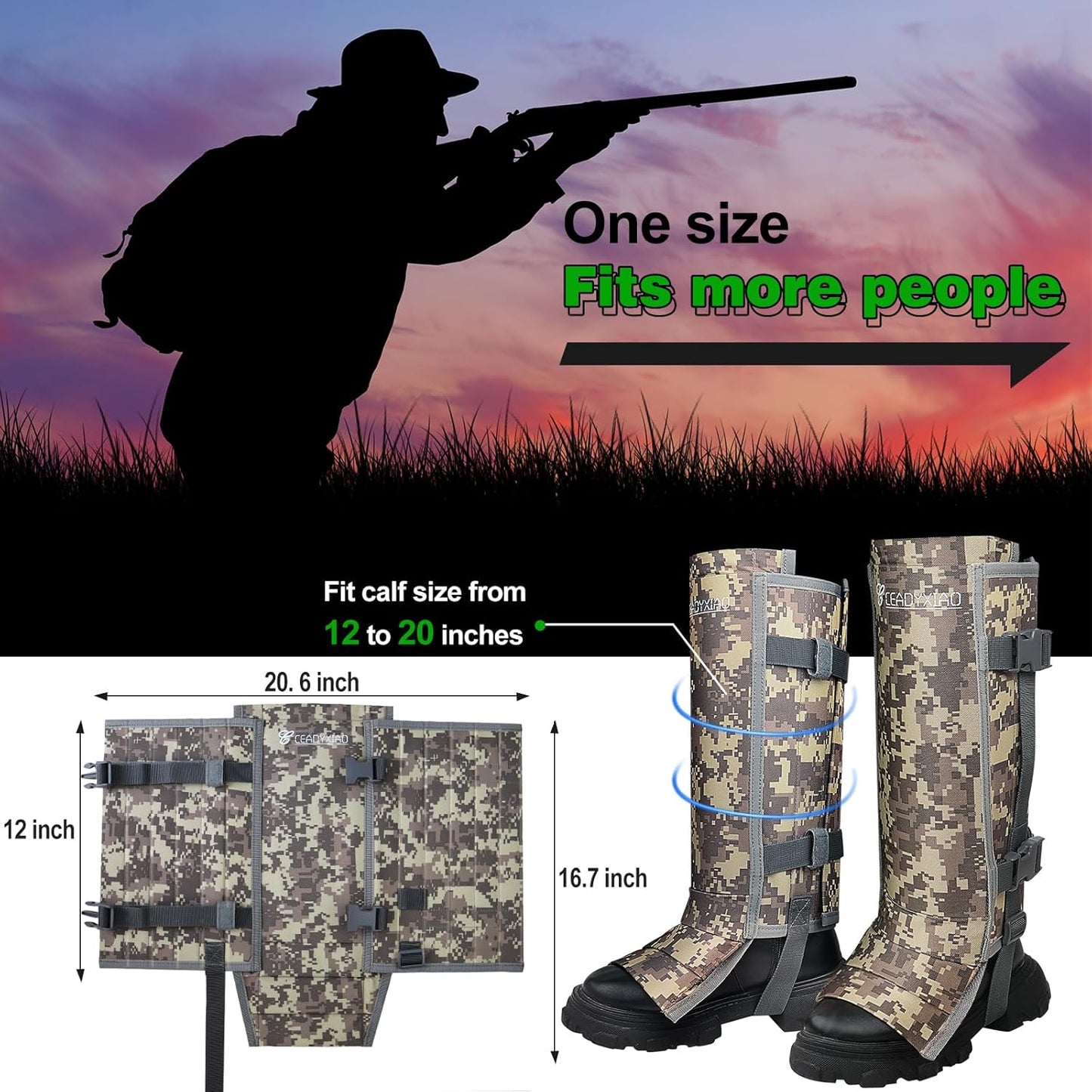 TrailGuard Snake Gaiters
