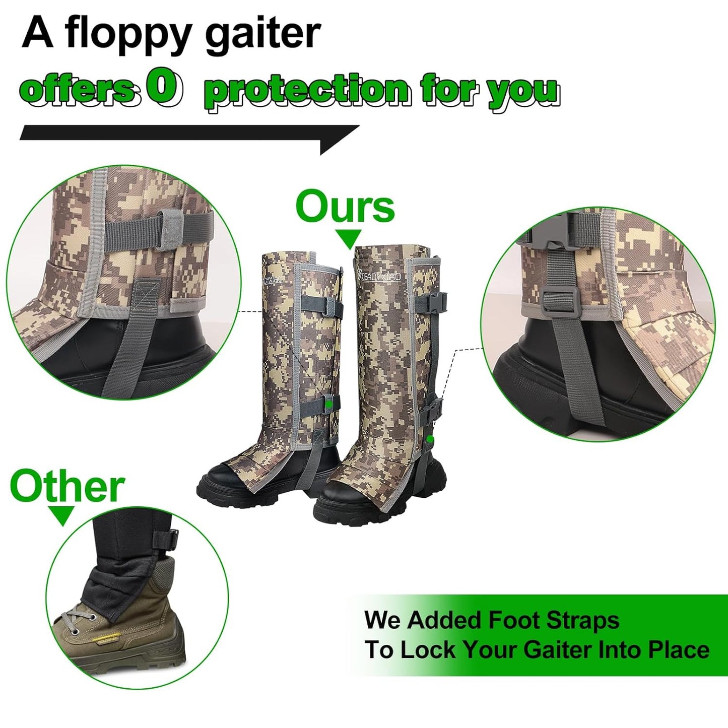 TrailGuard Snake Gaiters