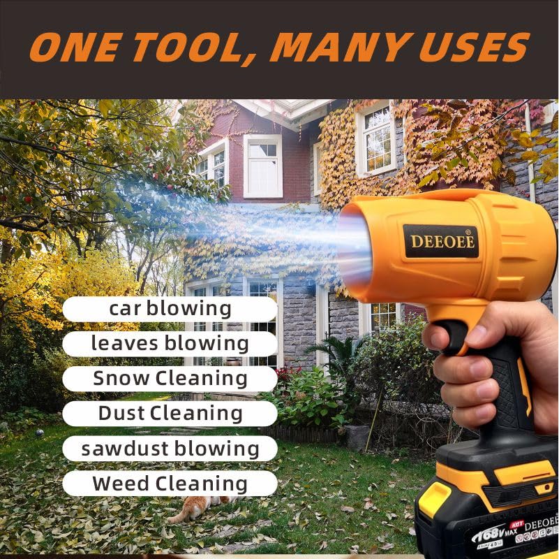 PowerGrip Portable Leaf Blower