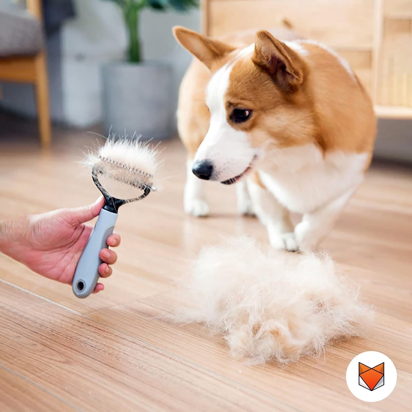 Tough Groomer Dog Dematting Brush