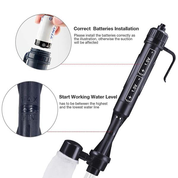 AquaPro Electric Gravel Tank Cleaner