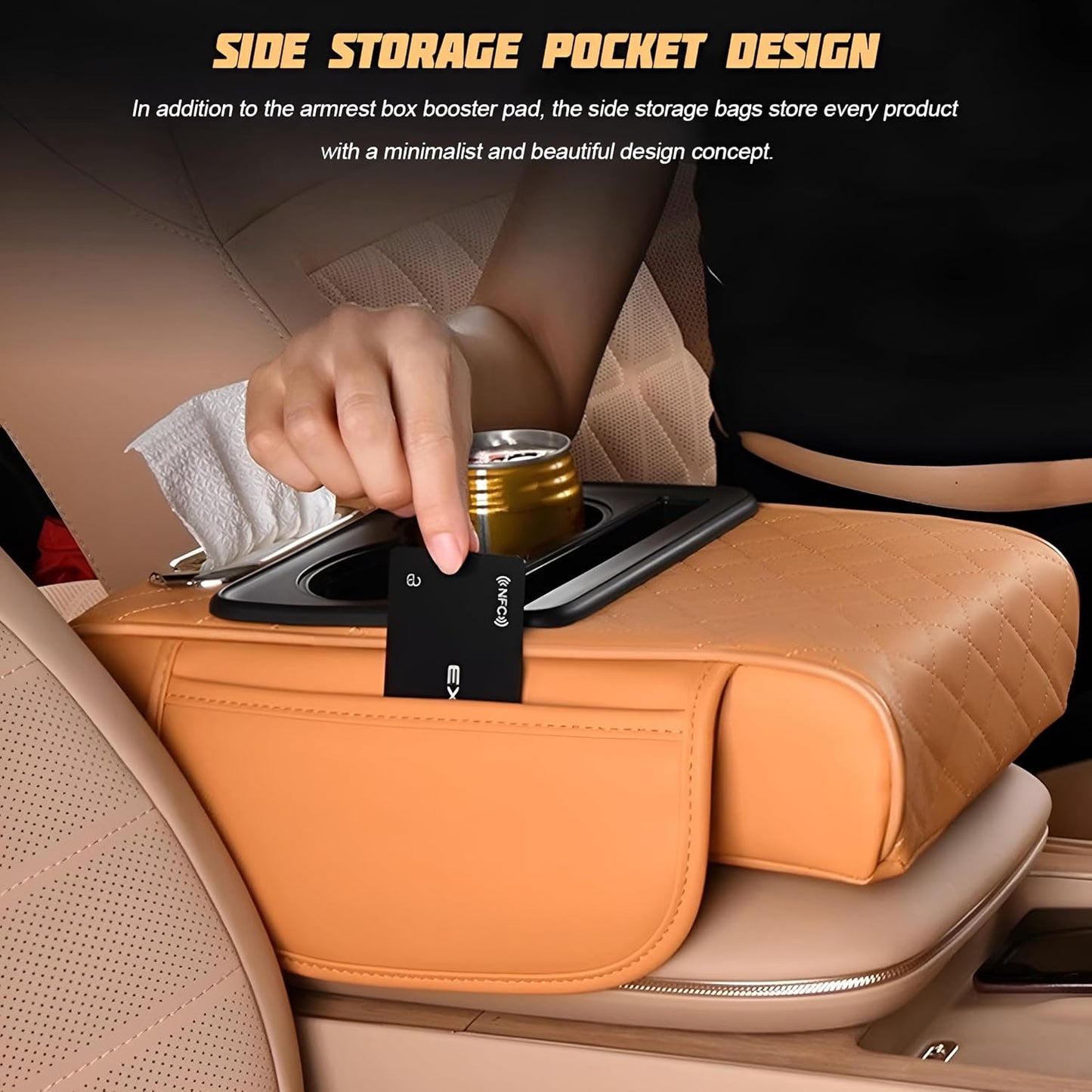 ComfortDrive Armrest Organizer