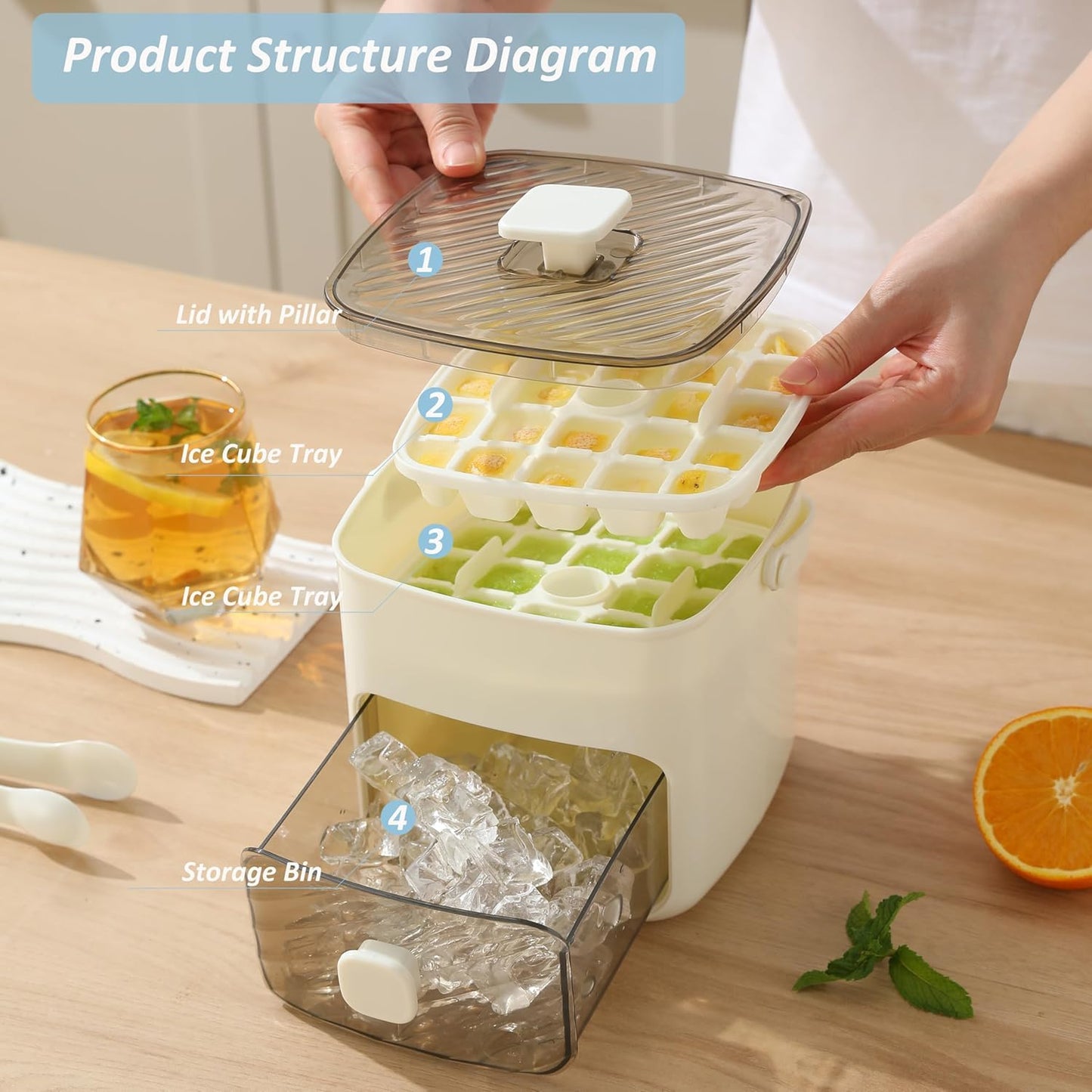 OneTouch Double Layer Ice Box