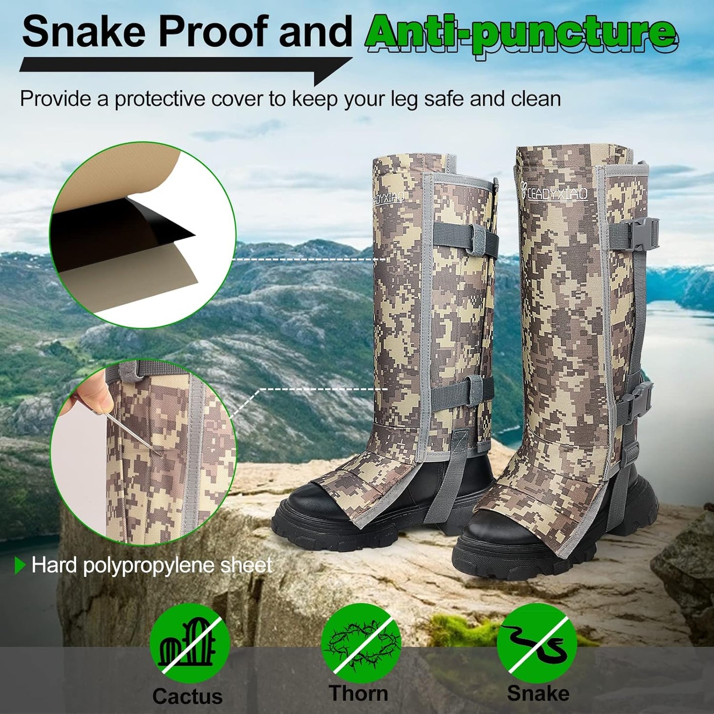 TrailGuard Snake Gaiters