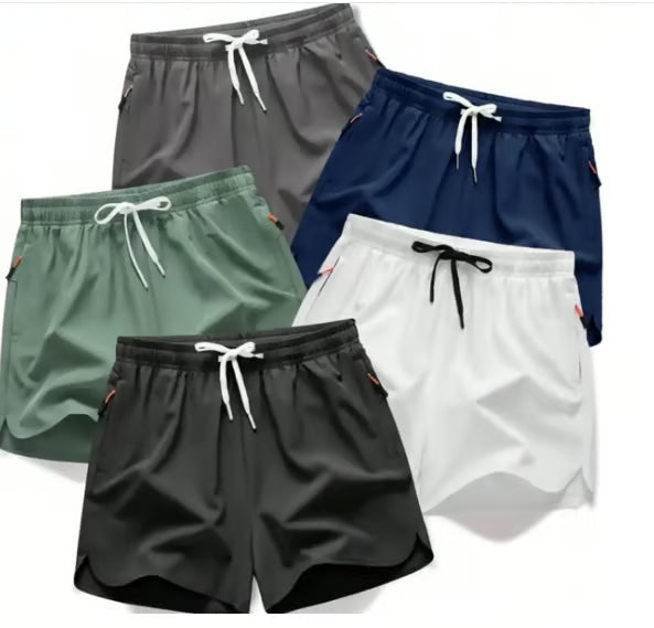 QuickDry Active Performance Gym Shorts - Pack Of 5