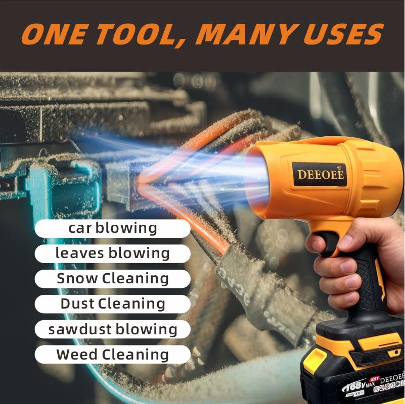 PowerGrip Portable Leaf Blower