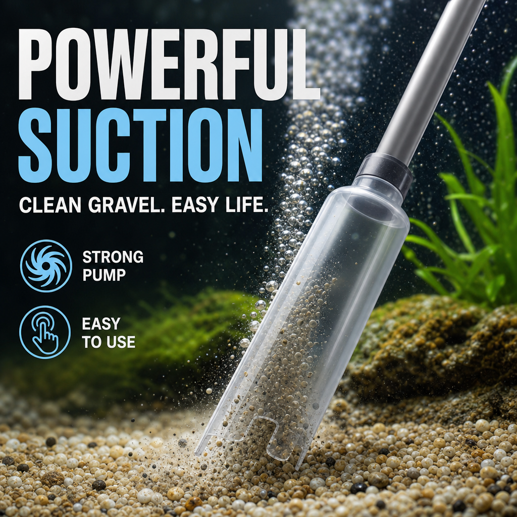 AquaPro Electric Gravel Tank Cleaner