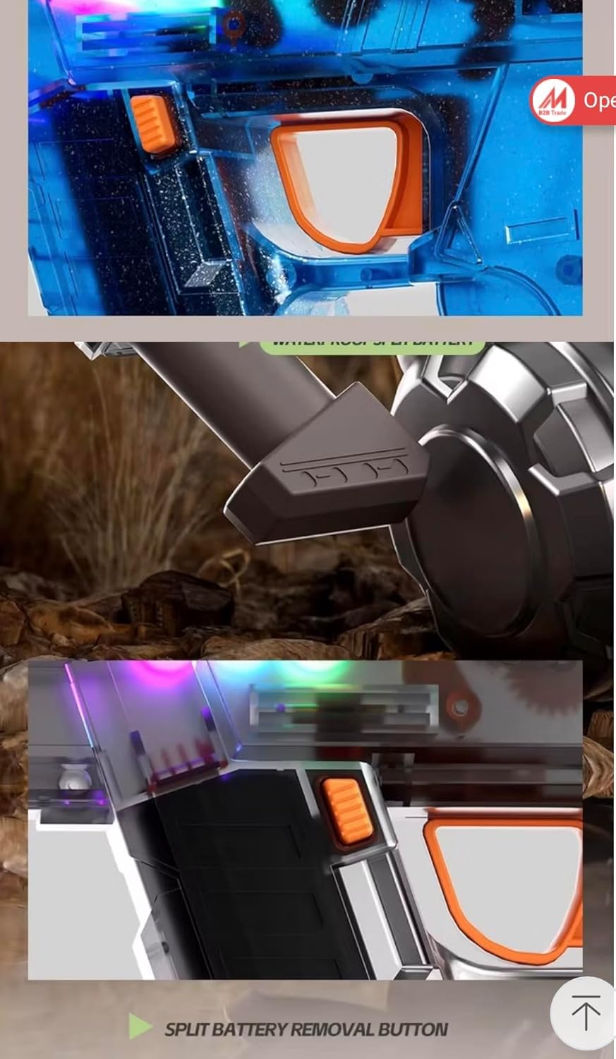 AquaCharge Pro Power Water Blaster