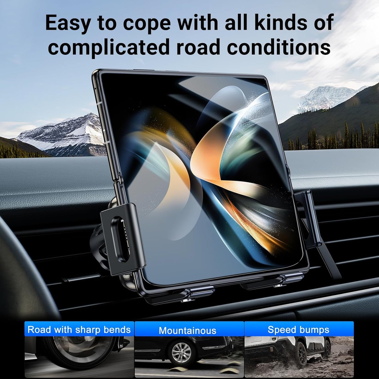 SwiftGrip Wireless Car Power Mount