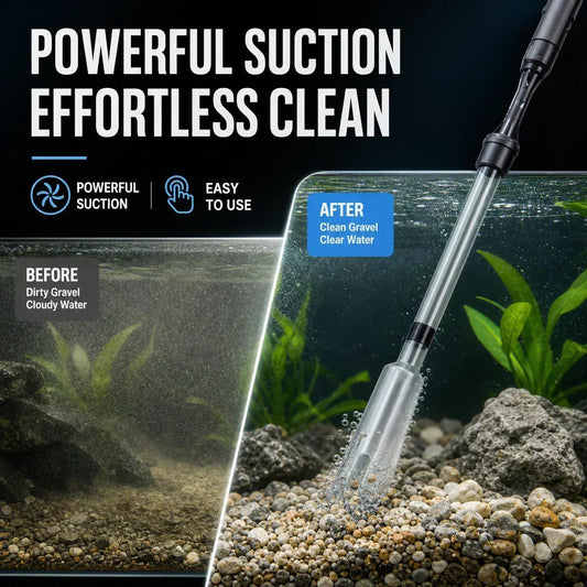 AquaPro Electric Gravel Tank Cleaner