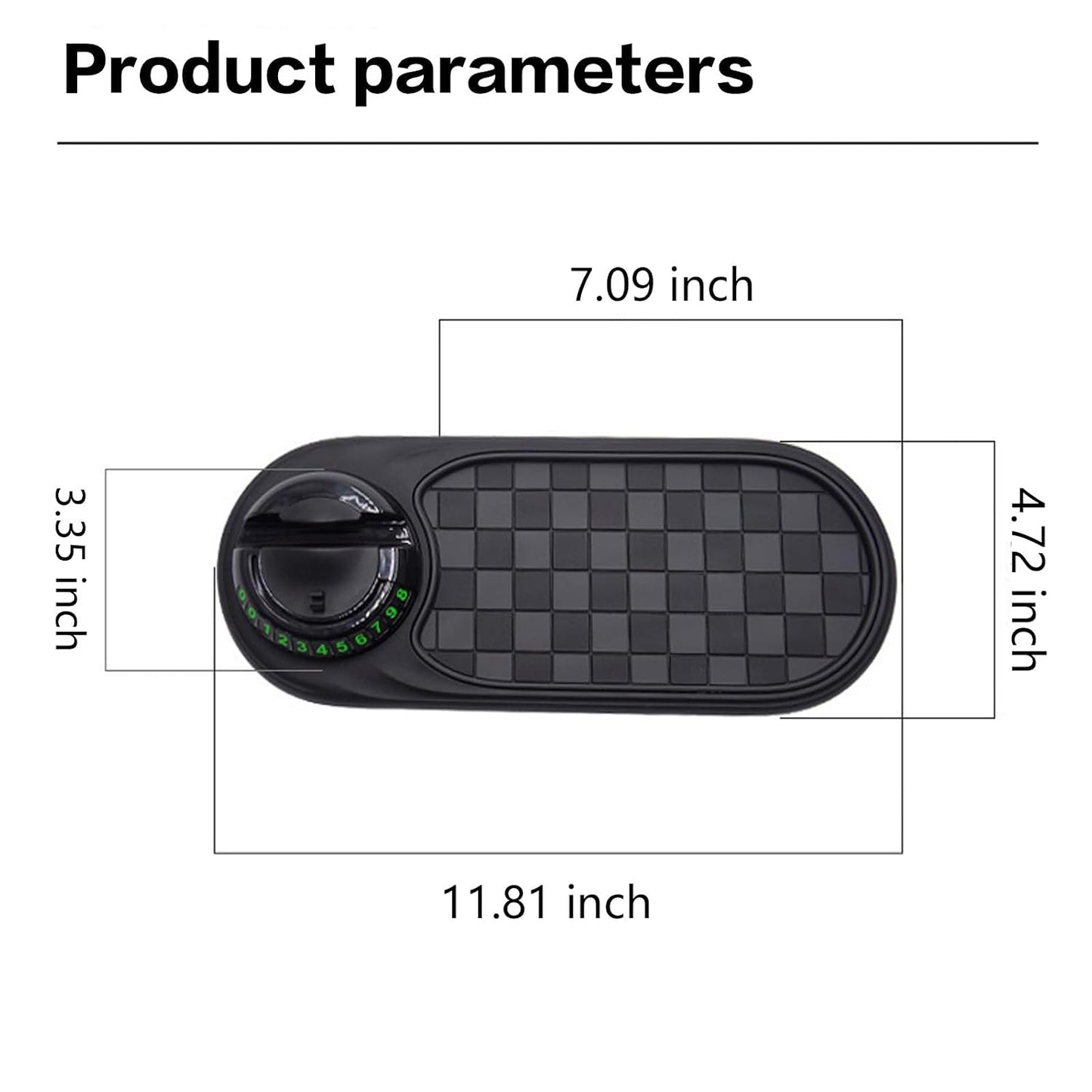 GripPro Car Dash Mat Holder
